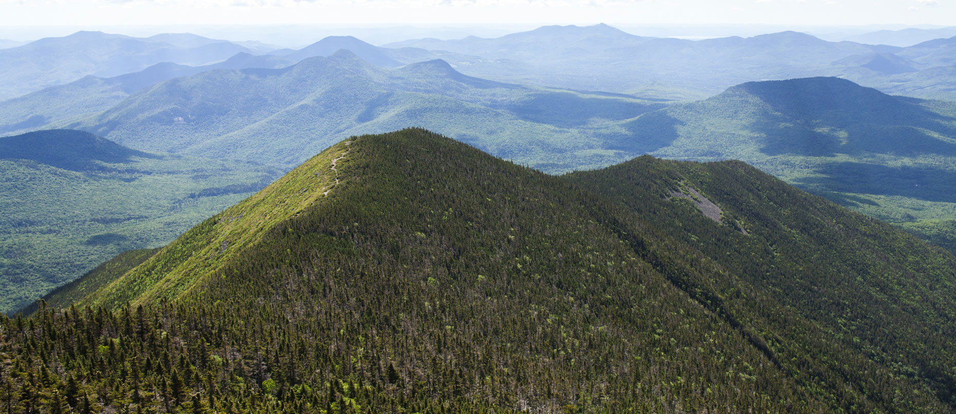 Hike up Mount Carrigain in the White Mountain National Forest